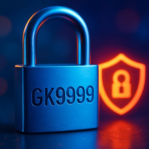 GK9999 security and encryption visual