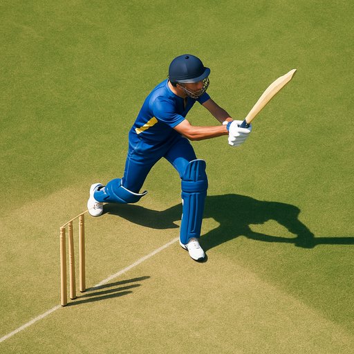 GK9999 cricket star athlete profile on field